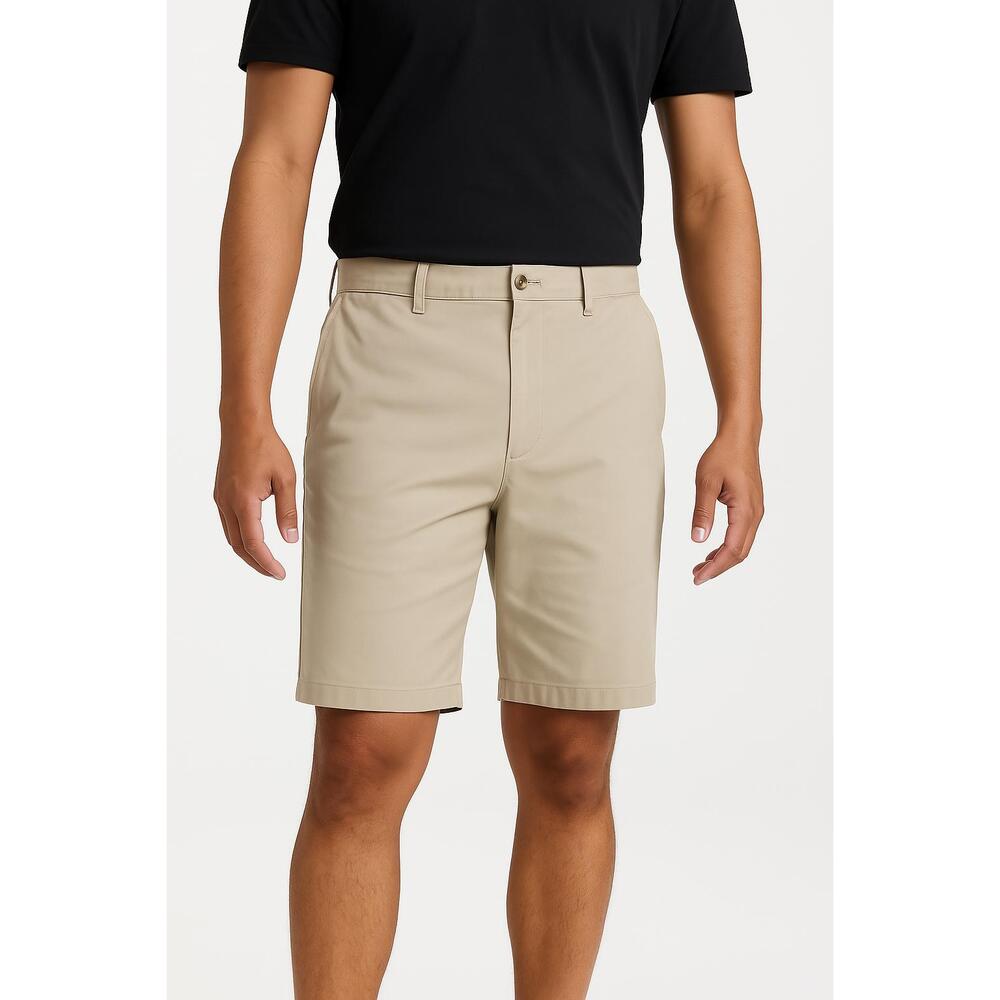 Dockers Khaki Belt Loops Front Chino Classic Shorts Mens Size‎ 36 Inch Waist